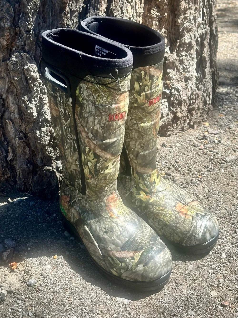 Itasca Realtree Camo Green/Black Waterproof Hunting Boots